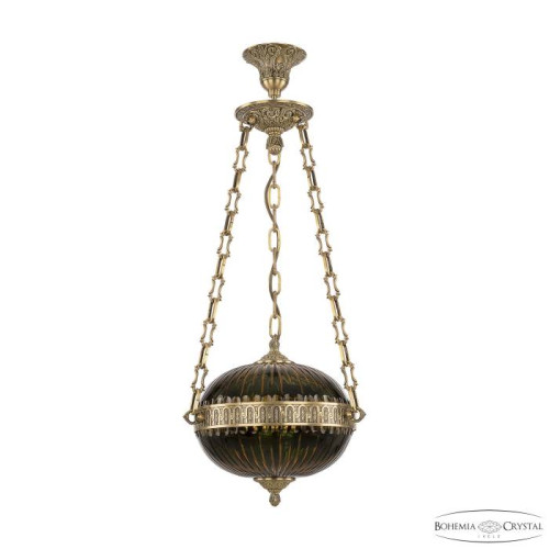 Светильник подвесной Bohemia 7100 71000P/30 FP Amber-Green/H-1K