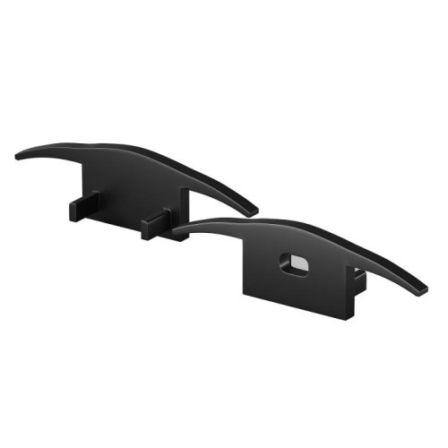 Комплект заглушек (для профиля ALM-3710-B-2M) 2 шт. Maytoni Встраиваемый в пол профиль 642086