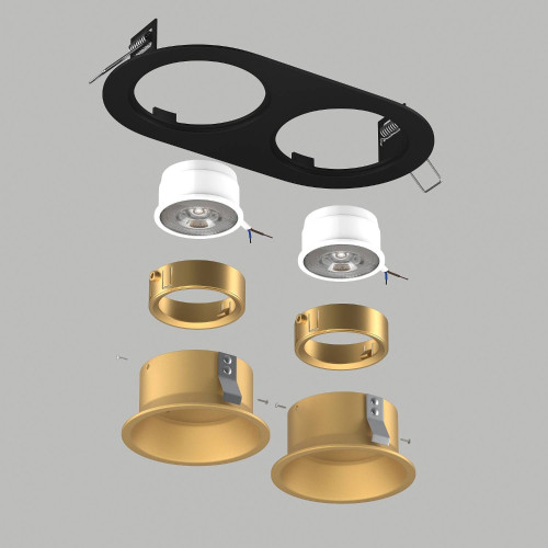 Комплект со светильником Lightstar Domino D6570303GMOD