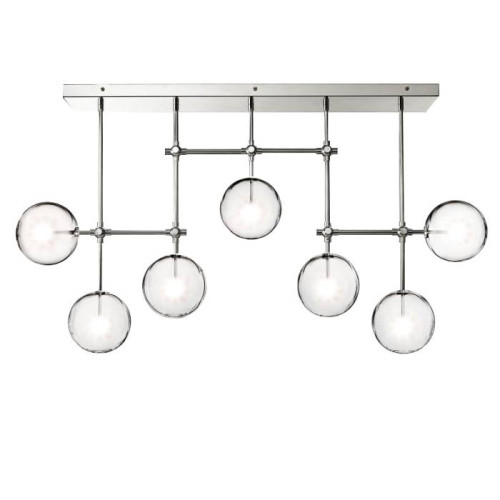 Потолочная люстра Delight Collection Globe Mobile KG0835P-7A chrome