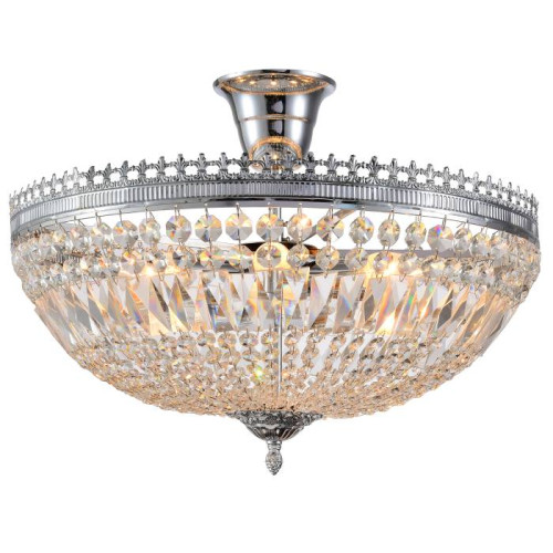 Потолочная люстра Natali Kovaltseva Rococo ROCOCO 81406/6C CHROME