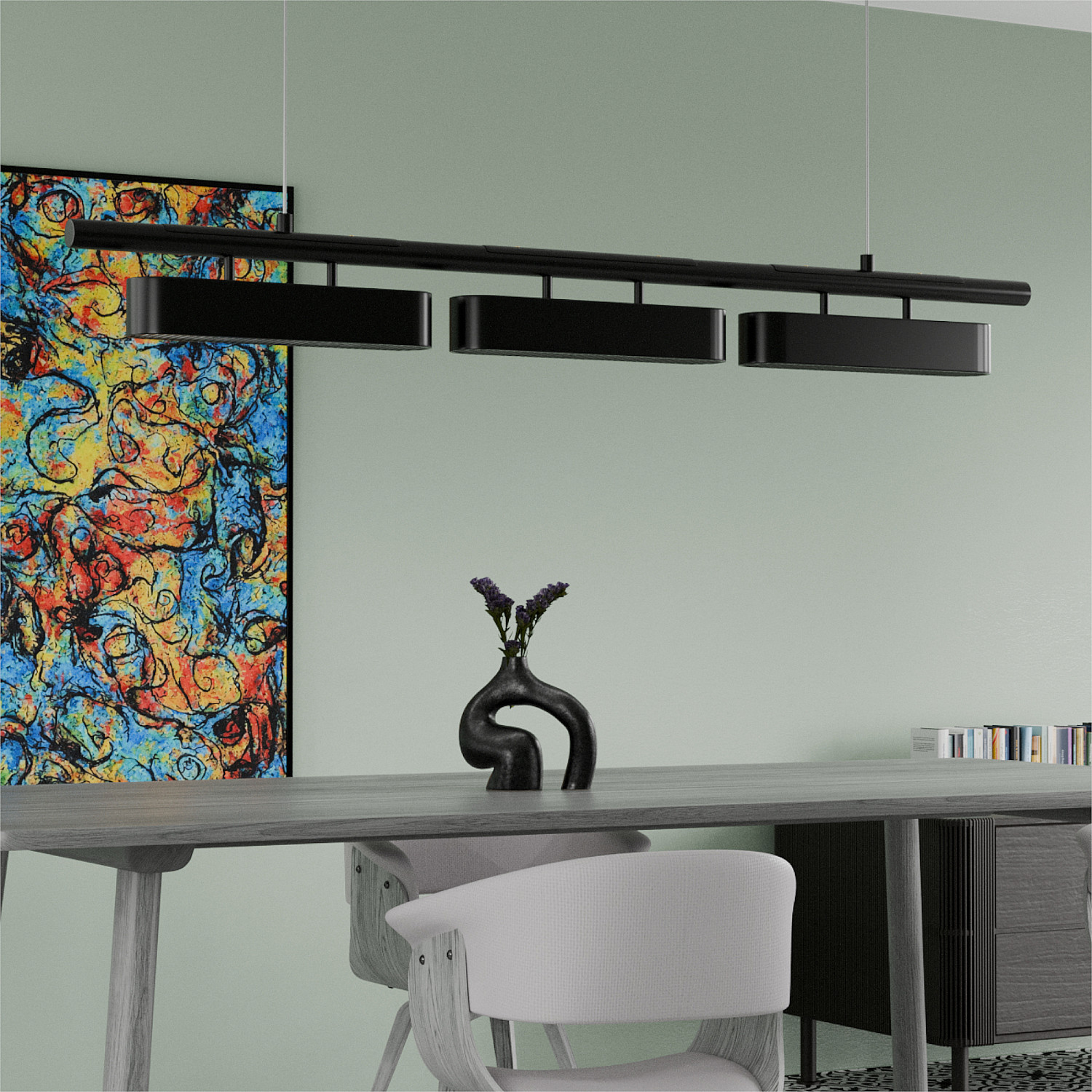 Светильник подвесной LIGHTERA Huron LE118L-3B SMART