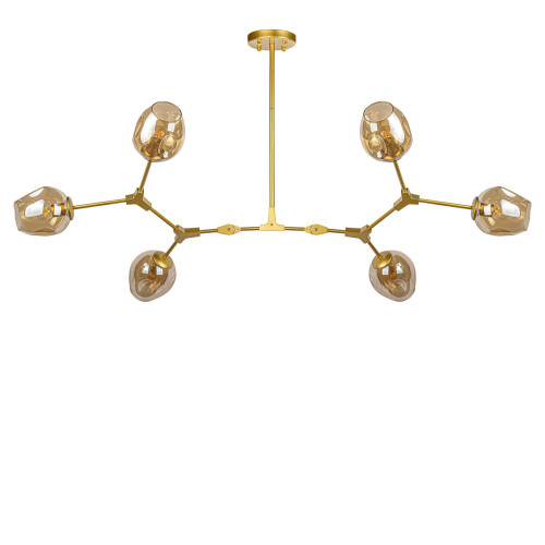 Люстра на штанге AM Group Loft LOFT-6 GL