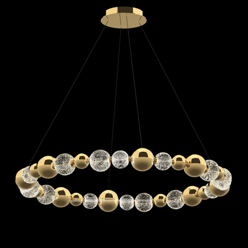 Подвесная люстра Delight Collection Elliot Diamante MD21001002-1F gold