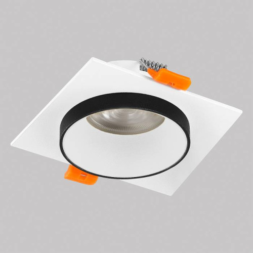 Светильник встраиваемый GU10 50W Белый/Черный IL.0029.0012-WBK