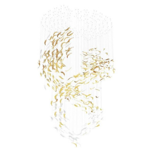 Люстра каскадная L'Arte Luce Luxury Airy L61811