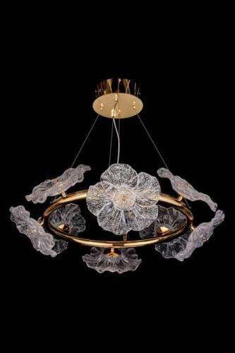 Подвесная люстра LEON Violetta LE3018/600Q GD