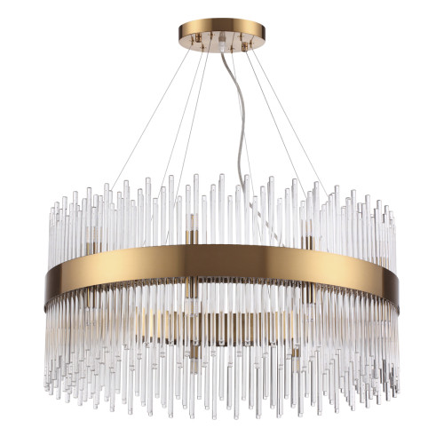 Подвесная хрустальная люстра Focco Odeon Light 4722/18