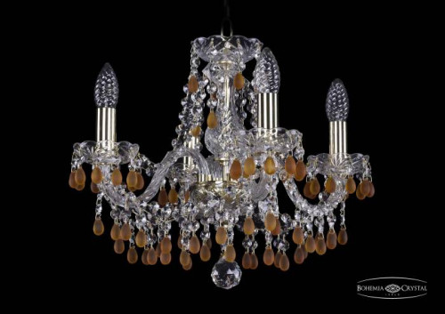 Подвесная хрустальная люстра 1410 Bohemia 1410/4/141 G V1003