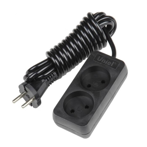 Удлинитель Uniel Standard S-CD2-3 BLACK