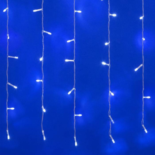 Занавес светодиодный с контроллером, 3х2м Uniel ULD-C2030-240/DTA WHITE IP20