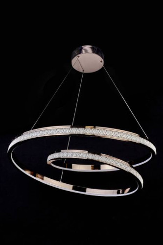 Подвесная люстра LEON Aida LE7707/800Z Black Chrome