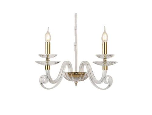 Настенное бра Newport Annabelle 8572/A gold polished