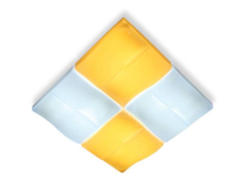 Светильник потолочный Ambrella Orbital Parus FP2382 WH 128W D500*500