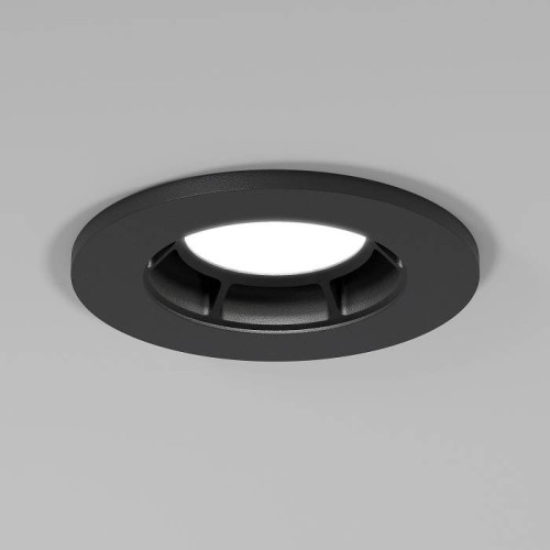 Встраиваемый светильник Elektrostandard Asimo 25009/01 GU10 чёрный