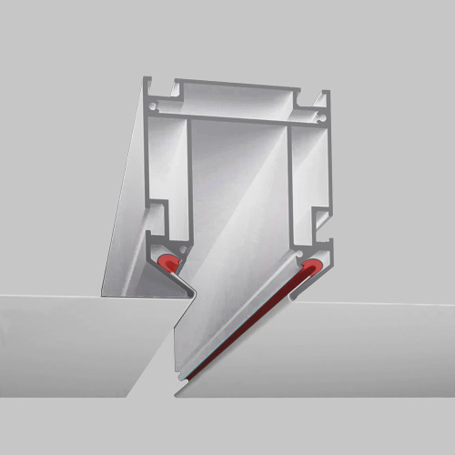 Профиль для монтажа SMART LINE 220В в натяжной ПВХ потолок (S25). 2м IL.0050.3300-2-AL