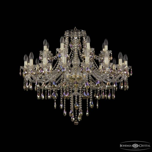 Подвесная хрустальная люстра 1415 Bohemia 1415/16+8/360 G R801