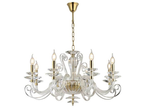 Подвесная люстра Newport Annabelle 8578/C gold polished