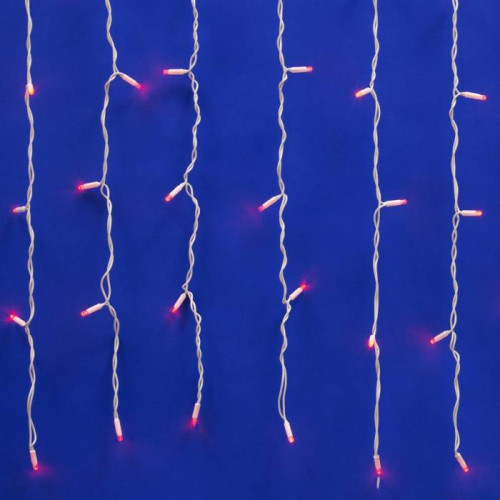 Занавес светодиодный со статическим свечением, 3х2м Uniel ULD-C2030-240/SWK RED IP67