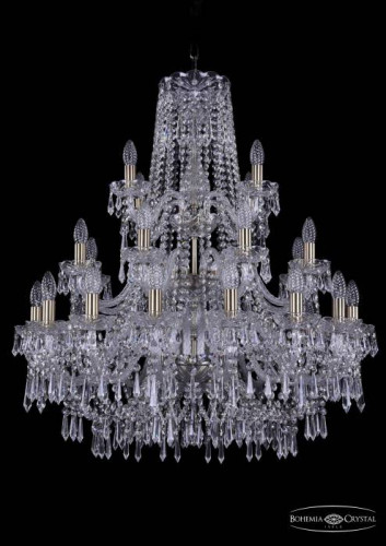 Подвесная хрустальная люстра 1403 Bohemia 1403/16+8+4/300/3d Pa