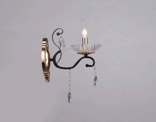 Настенное бра Мелодия Света PP5542-1W BK+AB 000029999