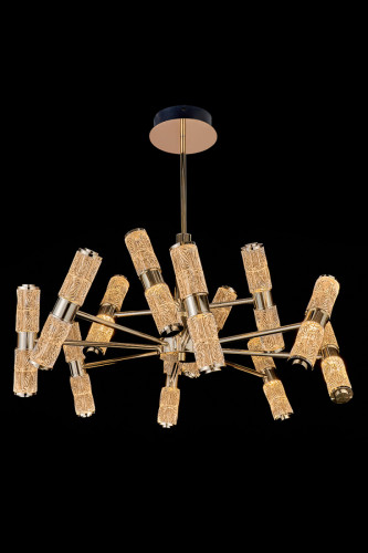 Люстра на штанге LEON Viviane LE7763/8+4 GD