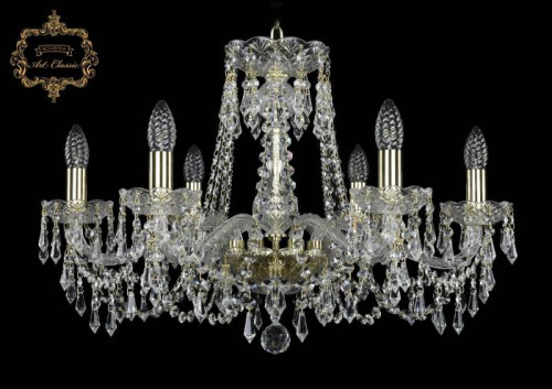 Подвесная хрустальная люстра 11.23 Art Classic 11.23.6.220.Gd.Dr