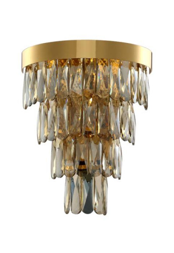 Настенное бра Crystal Lux Abigail ABIGAIL AP3 GOLD/AMBER