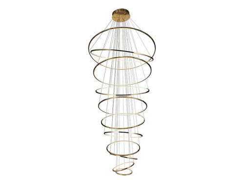 Люстра каскадная Newport 15000 15211/S champagne gold