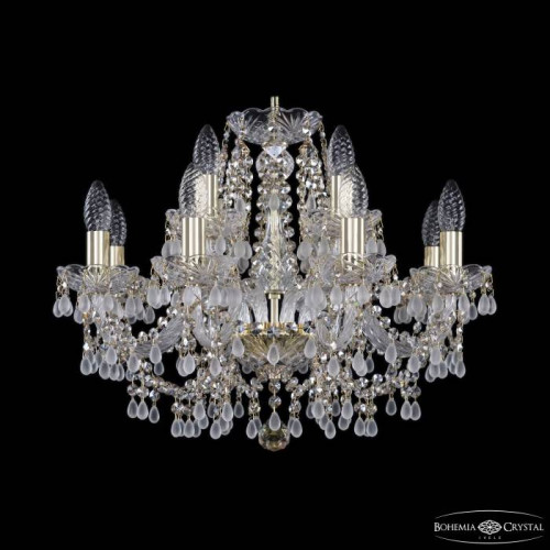 Подвесная хрустальная люстра 1410 Bohemia 1410/8+4/195 G V0300 R801