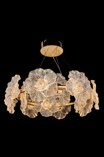 Подвесная люстра LEON Violetta LE3018/600 GD