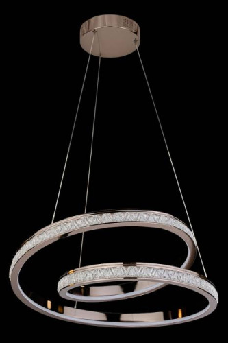 Подвесная люстра LEON Aida LE7707/600Z Black Chrome