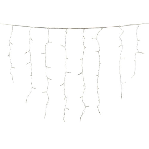 Бахрома светодиодная с контроллером, 3 м Uniel ULD-B3010-200/DTA WARM WHITE IP20