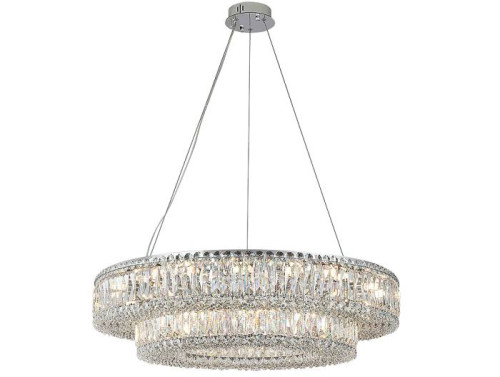 Подвесная люстра Newport 8450 8450+28/S chrome