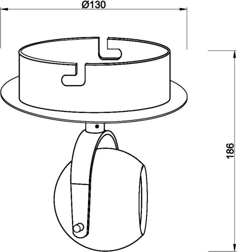 Светильник спот Deko-Light Centauri 348088