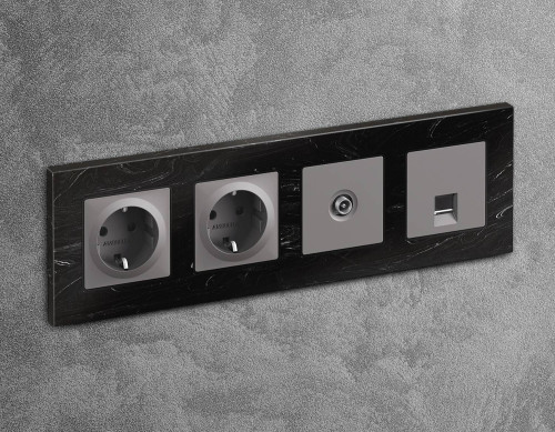 Накладка на механизм Ambrella Volt ALFA AP5130