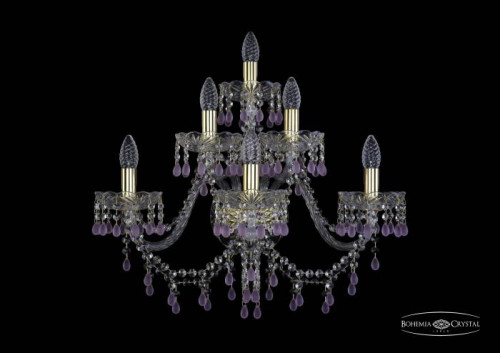 Настенное бра Bohemia 1410 1410B/3+2+1/240/XL/G/V7010