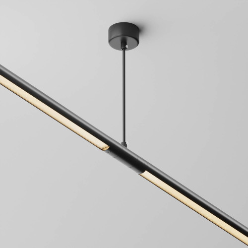 Прямой коннектор для системы Shelf с вводом питания Maytoni Accessories for system Shelf CA013IC-P-B