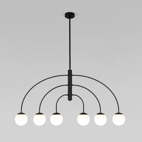 Люстра на штанге Eurosvet Cenacolo 30179/6 черный