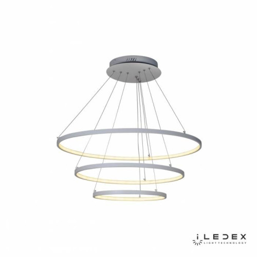 Подвесная люстра ILedex Axis D098-3 (800x600x400) WH