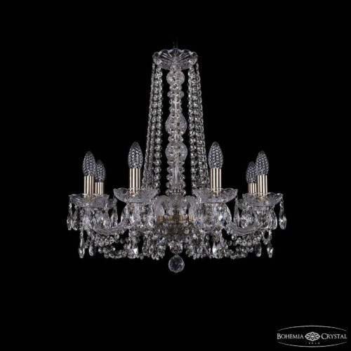 Подвесная хрустальная люстра 1402 Bohemia 1402/8/195/h-58 Pa