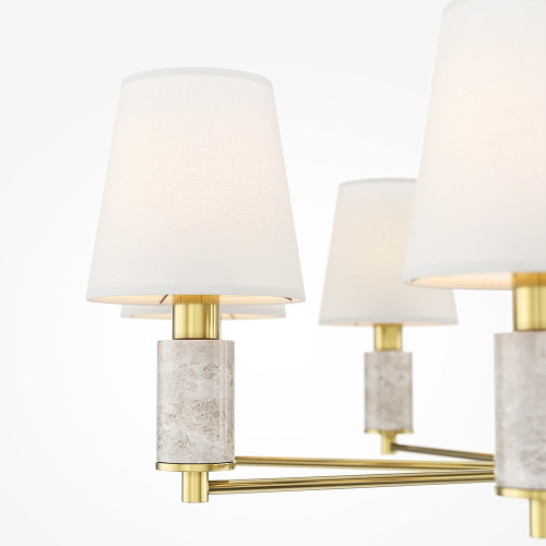 Люстра на штанге Maytoni Lira MOD483PL-08BS