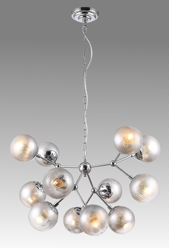 Подвесная люстра Crystal Lux Medea MEDEA SP12 CHROME