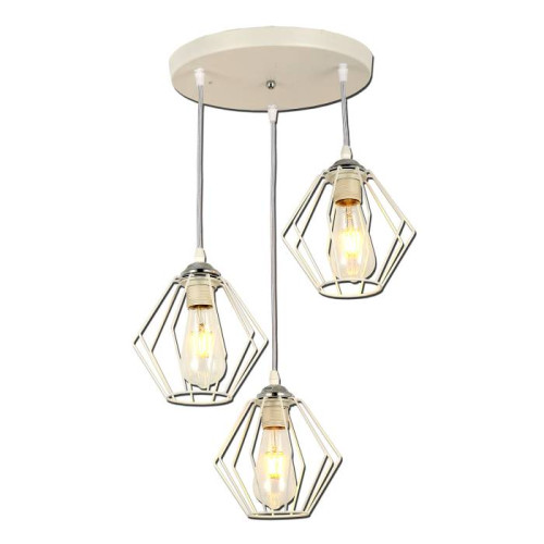 Светильник подвесной IMEX Indigo MD.3099-3-P WH+CH