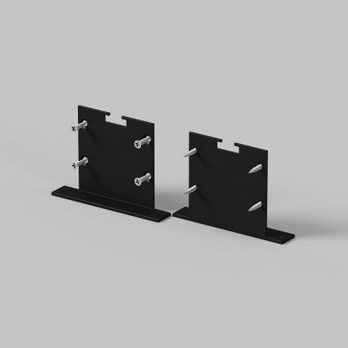 Комплект заглушек (для профиля 50х35) 2 шт., Maytoni Встраиваемый с накладным фланцем профиль 642035