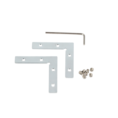 Коннектор угловой для алюминиевого профиля Single, 2 шт MyFar Accessories for Single MT0100-CC