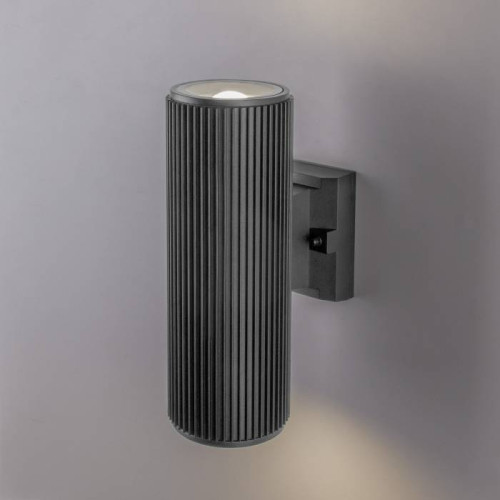 Уличный настенный светильник Elektrostandard Strict 1403 TECHNO Strict серый