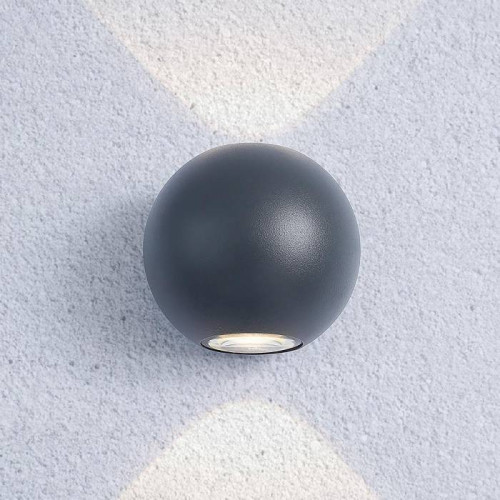 Уличный настенный светильник Elektrostandard 1566 1566 TECHNO LED DIVER серый