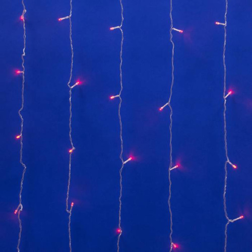 Занавес светодиодный, 3х2м Uniel ULD-C3020-160/DTA PINK IP20