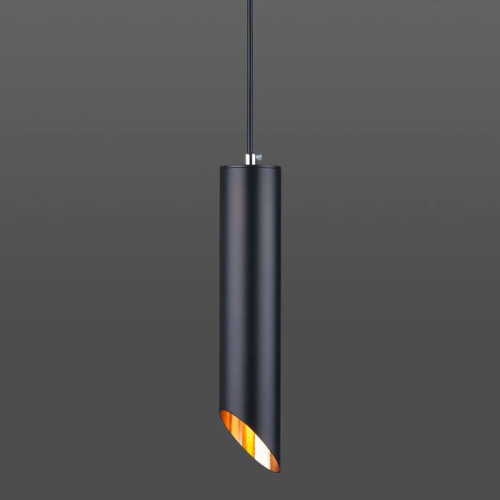 Светильник подвесной Eurosvet 7011, 7005 7011 MR16 BK/GD черный/золото